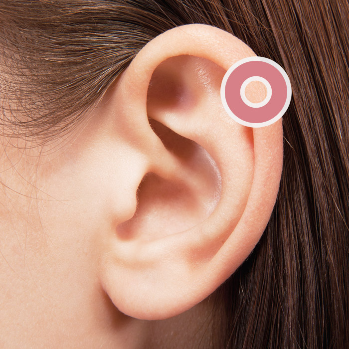beauty piercing fül helix